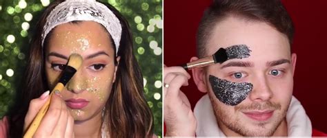 Heres How You Can Make A Diy Glitter Peel Off Mask At Home Popxo