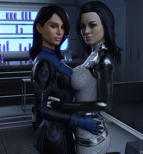 Ashley And Miranda Mass Effect By Alienally On Deviantart