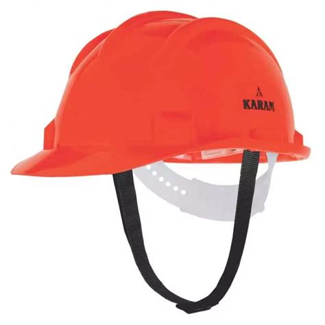 Buy Karam Pn 501 Red Safety Helmet With Plastic Cradle Pack Of 10