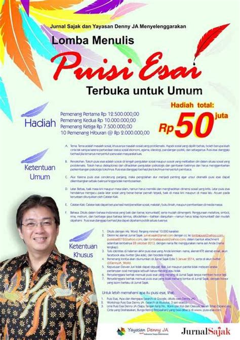 Salah satu definisi menyatakan bahwa esai adalah komposisi prosa dengan subjek diskusi terfokus atau wacana penulisan dalam essay pertama ini sebagai contoh struktur tentang pendidikan yang mencangkup tentang kebudayaan (sosial). Contoh Puisi Esai Tema Sosial - Kumpulan Puisi