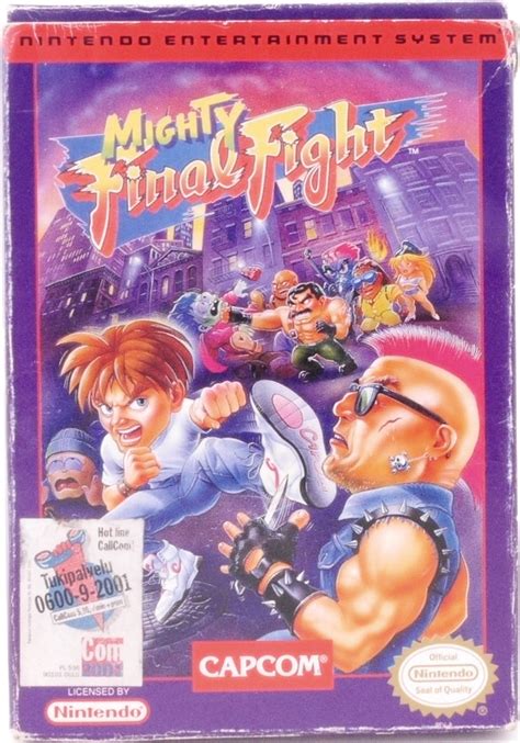 Mighty Final Fight Nes Retro Console Games Retrogame Tycoon