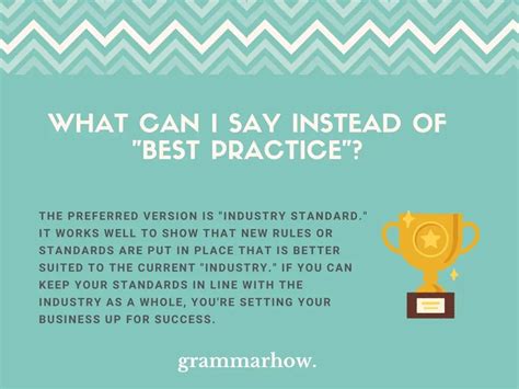 11 Better Ways To Say “best Practice” Synonyms Trendradars