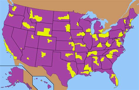 How Split The United States Into Areas Of Similar Population Vivid Maps