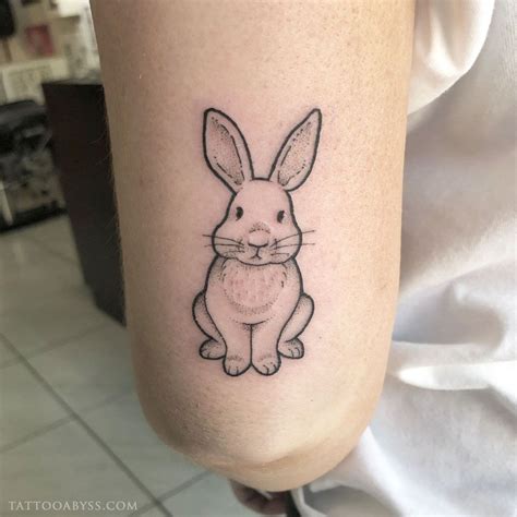 Pin By Zhazha On Rabit Bunny Tattoos Bunny Tattoo Small Rabbit Tattoos