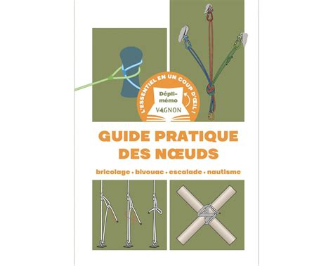 Vagnon Depli Memo Guide Pratique Des Nœuds Librairie Motonautisme