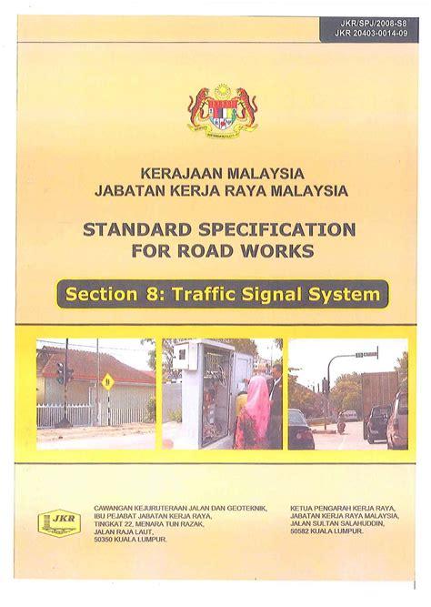 Jkr Standard Specification For Roadworks 2018 Pdf Jkr Standard Road