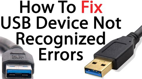How To Fix Usb Device Not Recognized In Windows Easy Solution Tectuner