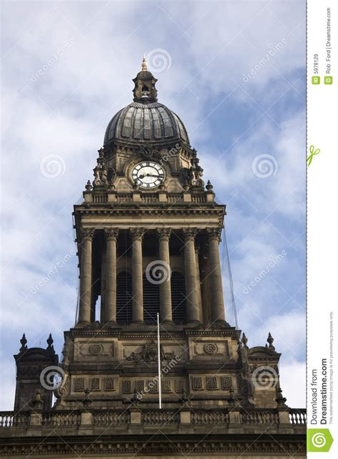 Leeds City Hall Yorkshire Stock Image Image Of Travel 5978129