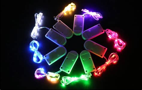 Cr2032 Button Battery Operated Mini Copper Wire Led Fairy String Lights