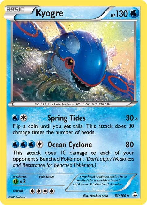Kyogre Stats