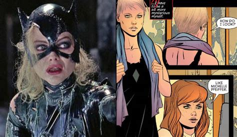 Catwoman Now Looks Like Michelle Pfeiffer In The Comics