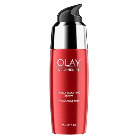 Face Serum With Collagen Peptide By Olay Regenerist Fragrance Free Micro Sculpting Advanced