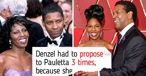 the love story of denzel washington and his wife pauletta who will celebrate 39 years of