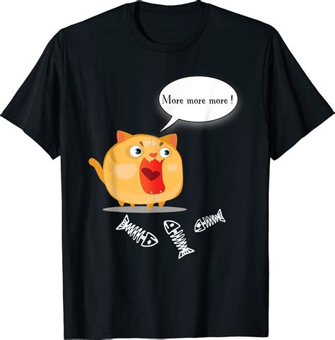 Cute Funny And Silly Fat Cat T Shirt Uk Fashion