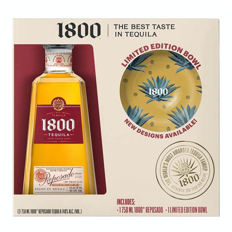 1800 Reposado Tequila T Set Wbowl Price And Reviews Drizly