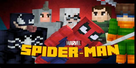Spider Man Modsaddons For Superhero Minecraft Pe