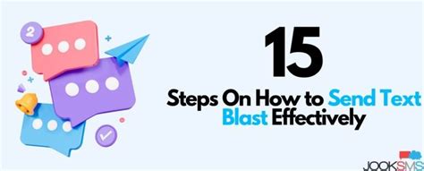 15 Steps On How To Send Text Blast Effectively Jooksms