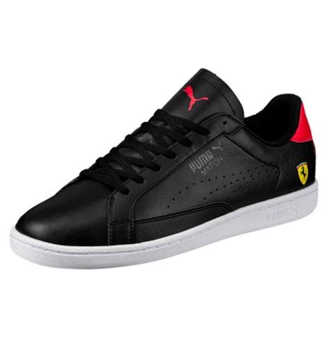 Whether you're looking for gym, track or road running partners, puma merges lightweight design with running tech to help you reach training goals. Buy Official Puma Ferrari Evo Match Mens Trainers (Black)