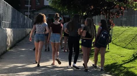 The Right To Bare Arms Babes Launch Crop Top Protest Against Dress Code British Columbia