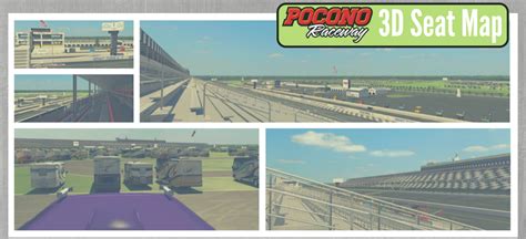 Pocono raceway can accommodate over 76,000 fans for its race weekends, and the infield area has quite a bit of room for. Pocono Raceway Adds 3D Map Feature