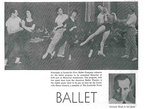 Louisville Ballet Looks Back On Our History The 1960s Louisville Ballet