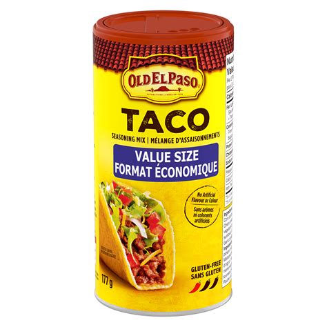 Taco Seasoning Mix Value Size Old El Paso