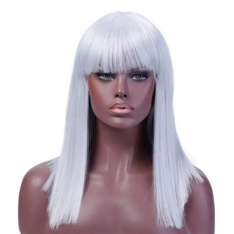 Buy 40cm Halloween Hair Long Straight Wig Womans Heat