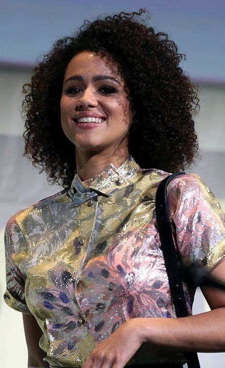Harriet ( nathalie emmanuel ) is seen with a stainless steel ruger security six. Nathalie Emmanuel - Wikipedia