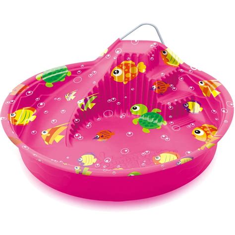 Summer Escapes 70 Wading Pool With Slide Pink