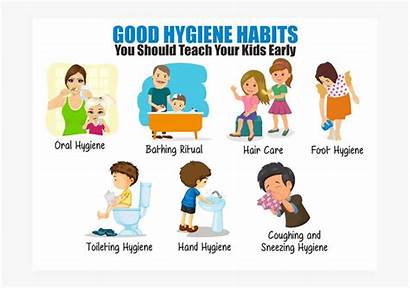 Hygiene Clipart Children Poor Ways Going Checklist
