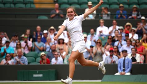 Ukrainian Daria Snigur Wins Junior Wimbledon