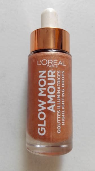 Glow Mon Amour Highlighting Drops By Loreal 02 Loving Peach Review