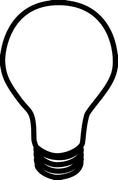 Light Bulb Template Free Download On Clipartmag