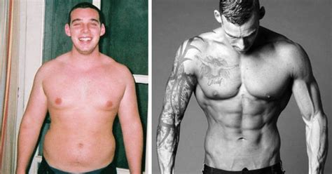 From Desperate Dan To Buff Becks In One Year Man Quits Booze Binges To