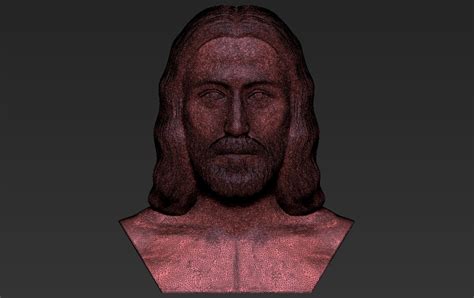 Jesus Reconstruction Based On Shroud Of Turin 3d Print Model By