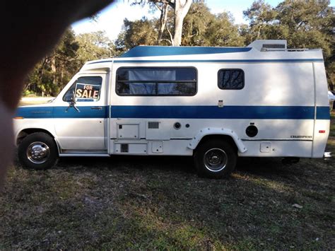 1989 Ford E350 Champion Transvan Camper For Sale In Old Town Fl