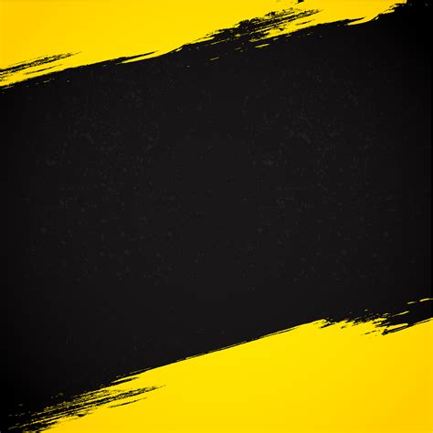 Yellow And Black Ink Abstract Background Abstract Ink Yellow