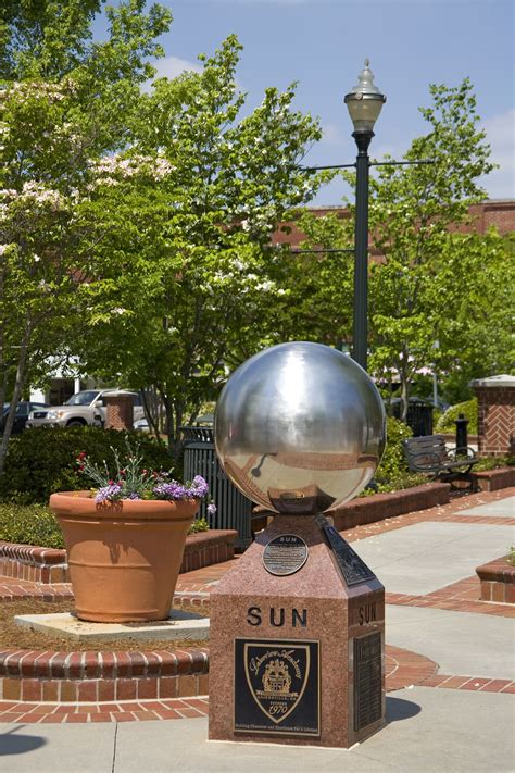 A Solar System Walking Tour Begins In Gainesvilles Downtown Square