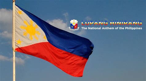 Lupang Hinirang The National Anthem Of The Philippines Version Youtube