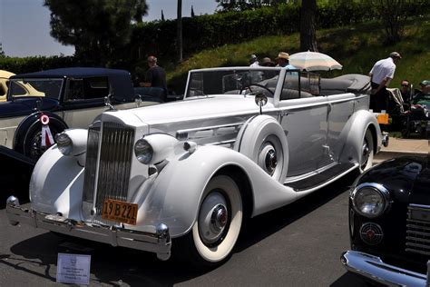 1936 Packard V12 Convertible Sedan American Classic Cars Vintage