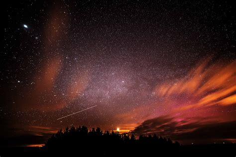 Beta the interactive night sky map simulates the sky above new york on a date of your choice. stars, Silhouette, Trees, Night sky Wallpapers HD ...