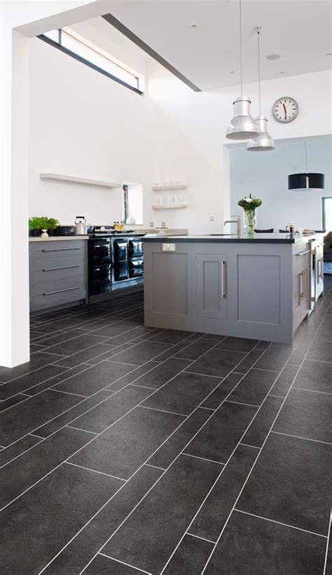 And thus, this floor idea is suitable for modern kitchens which usually apply sleek design. Best 15+ Slate Floor Tile Kitchen Ideas - DIY Design & Decor