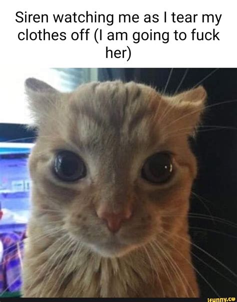 Siren Watching Me As I Tear My Clothes Off Am Going To Fuck Her Ifunny