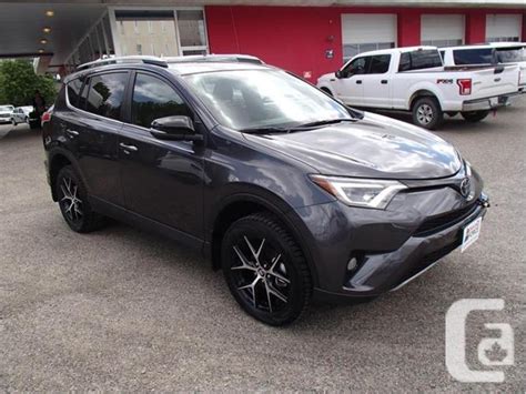 2017 Toyota Rav4 Se For Sale In Prince George British Columbia