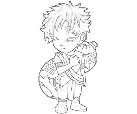 Get This Naruto Chibi Coloring Pages 90478