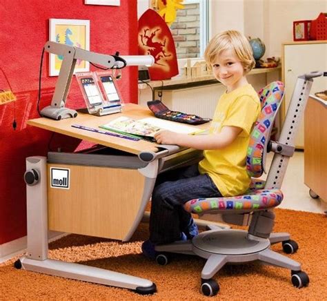 Kids need an organised space for studying and homework (or computer games). Student Desks Improving Functionality of Modern Kids Room ...