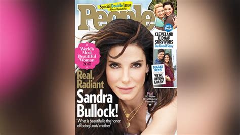 Sandra Bullock Is People Magazines Worlds Most Beautiful Woman 2015