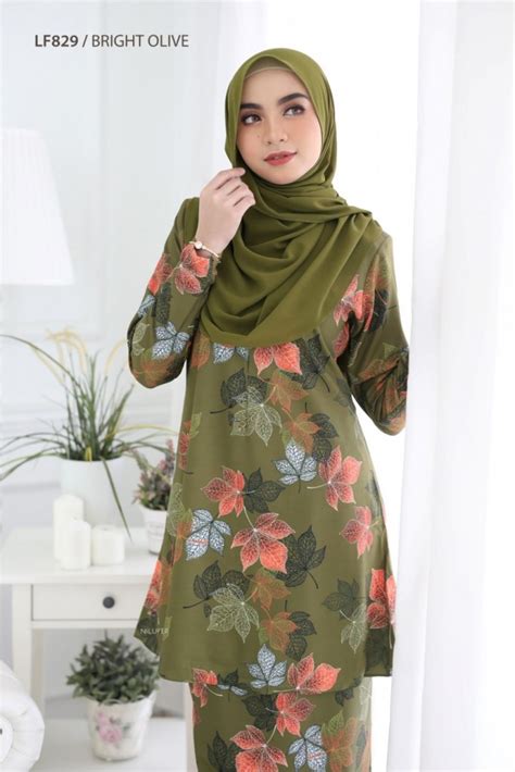 For baju kurung raya 2019, jakel take a step to brings a modern design with attractive color choices and latest pattern motifs. BAJU KURUNG MODEN RAYA 2019 LATEEFA LF829 2 | Saeeda ...