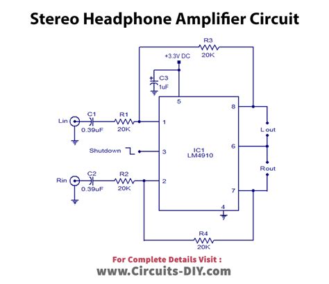 Best Headphone Amplifier Circuit Diagram Wiring Core