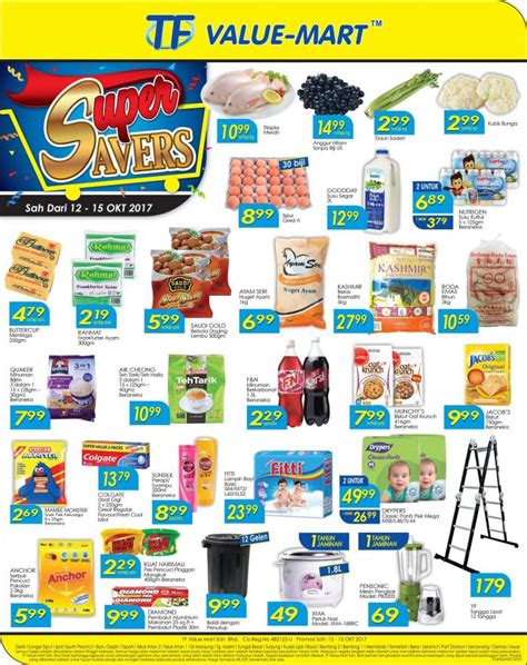 Tf Value Mart Super Savers Promotion 12 October 2017 15 October 2017
